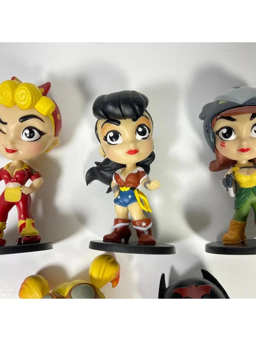 3” 2016 Cryptozoic DC Comics Lil Bombshells Series 1 Figure Lot Of 5